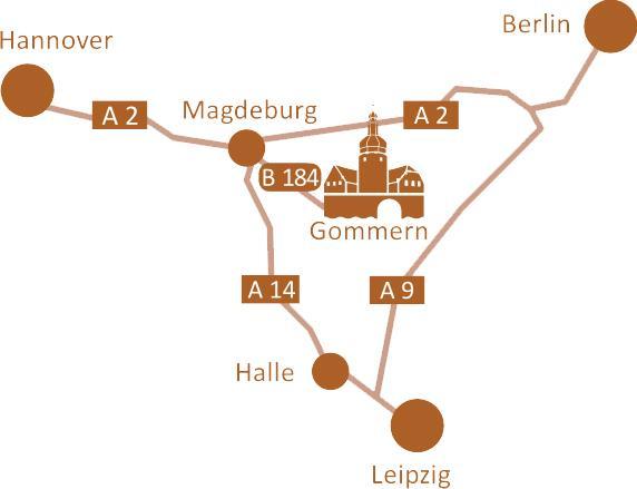 Wasserburg Zu Gommern Exteriér fotografie